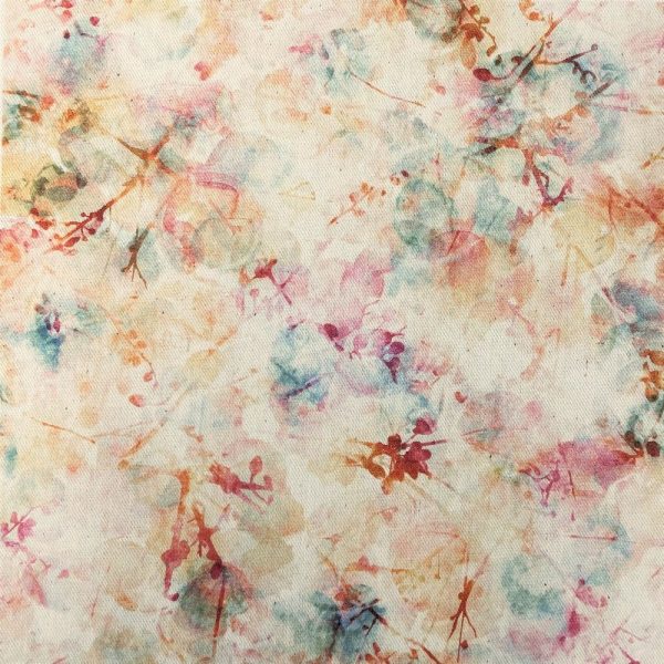 Watercolor Tree Branches Fabric - Multi Discount - Image 2
