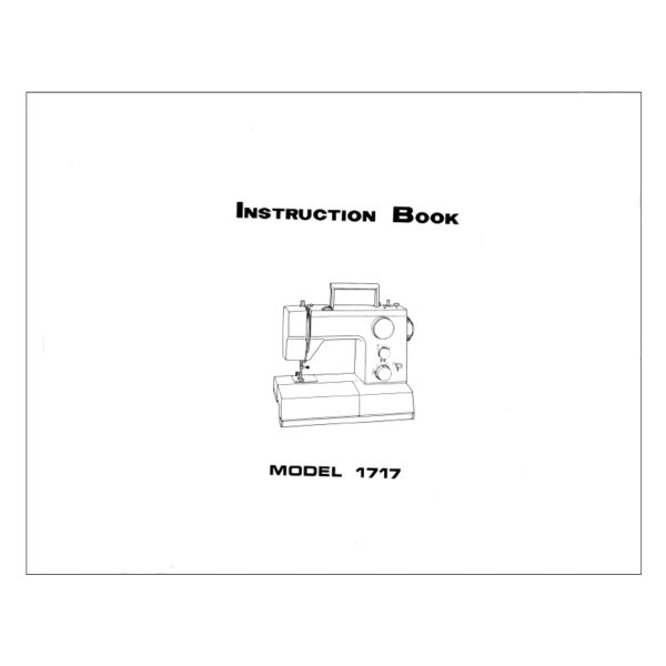 White 1717 Instruction Manual Online