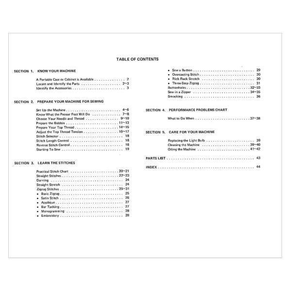 Kenmore 385.115418 0Instruction Manual Online Sale - Image 2