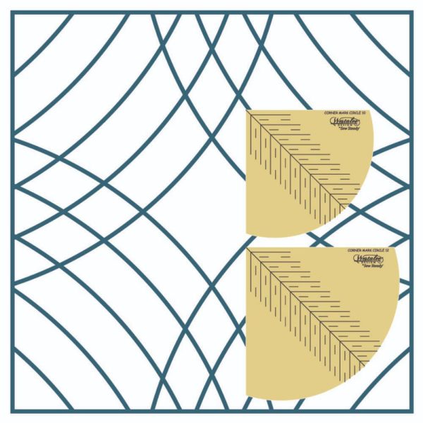 Westalee Design Corner Mark Circles Template Sets For Discount