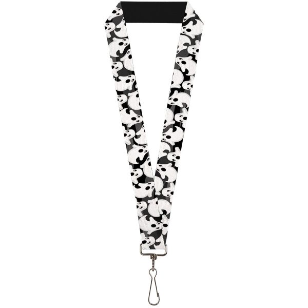 Lanyard - 1.0  - Ghosts Scattered Black White Online now